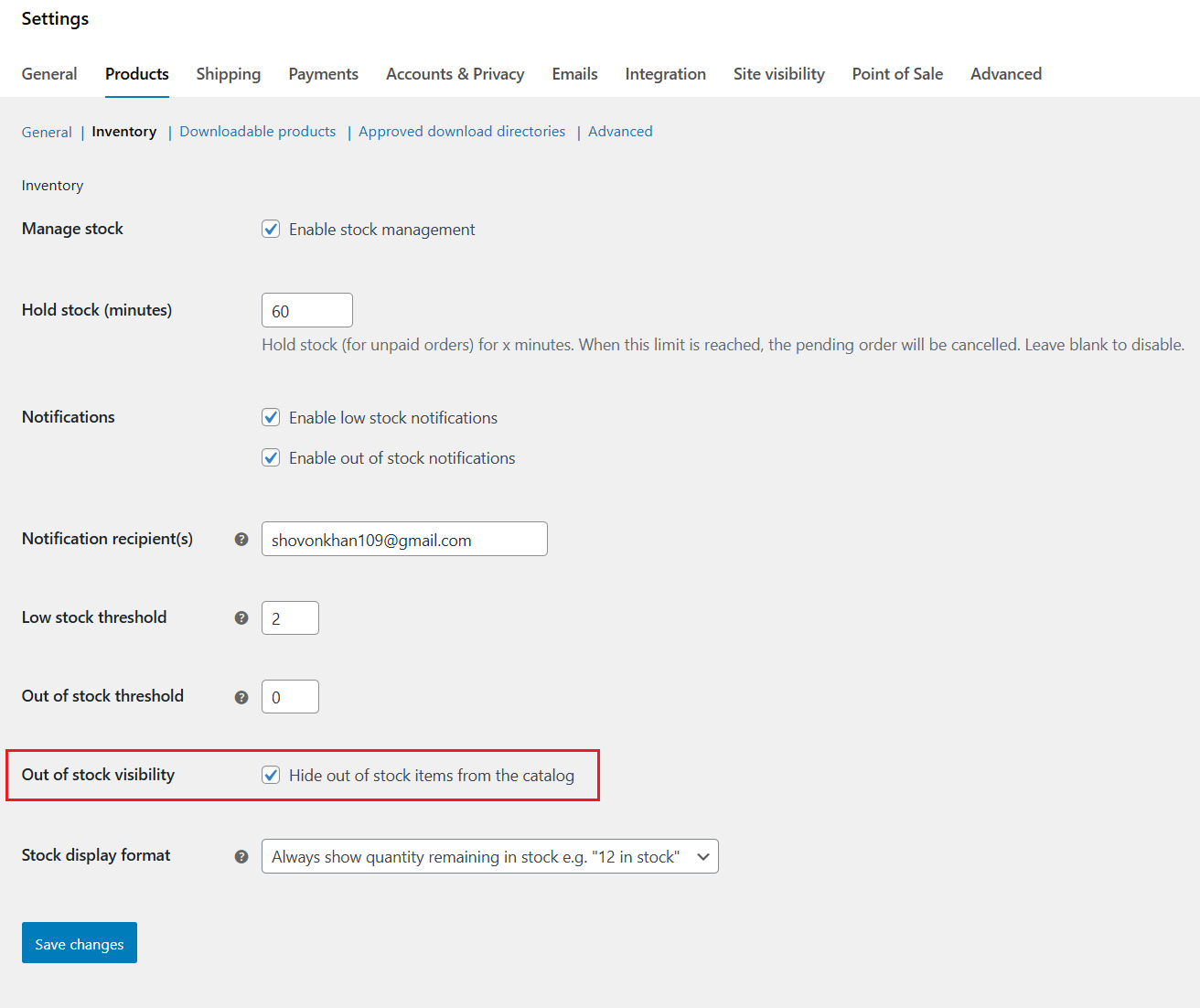 How to remove out of stock products from WooCommerce product feeds